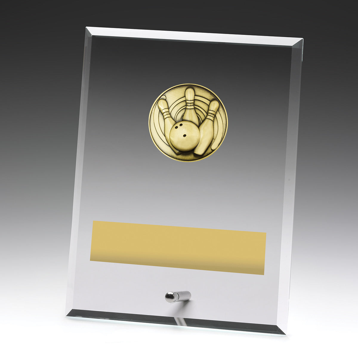 Glass Plaques - Tenpin