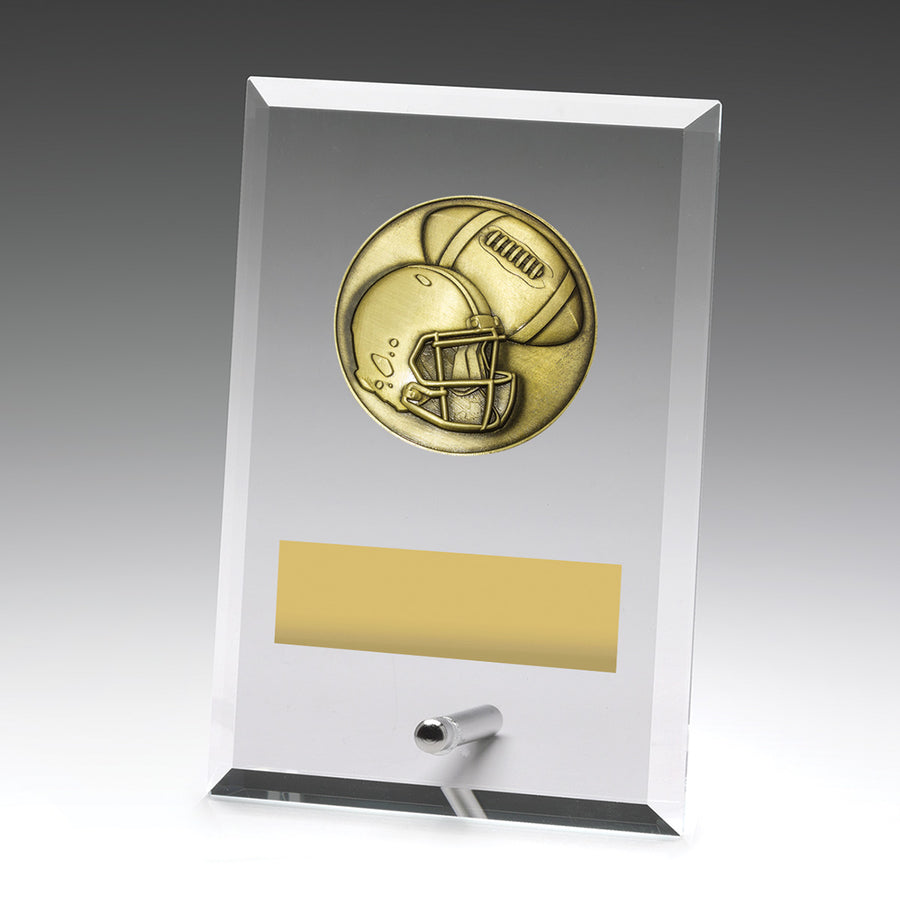 Glass Plaques - American Football