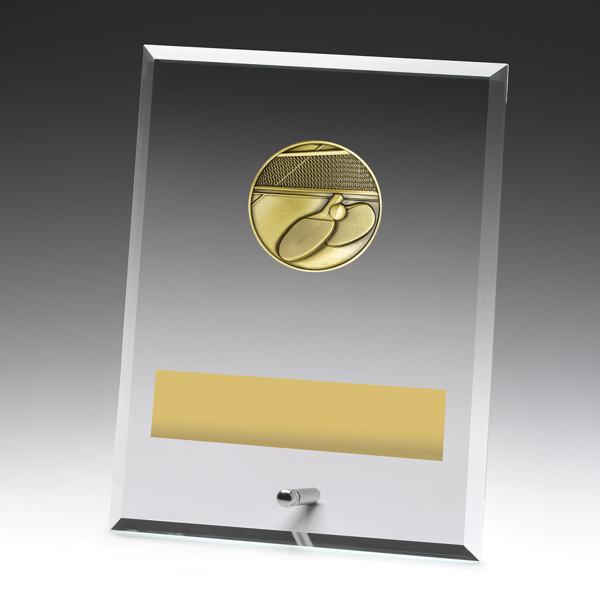 Glass Plaques - Table Tennis