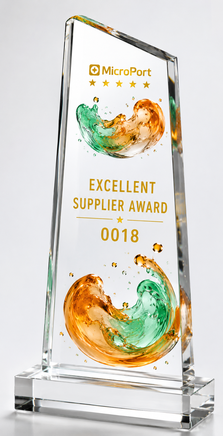 Pinnacle Glass Award - Pinnacle Excellence Glass Award