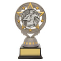 Silver Male Rugby Torch