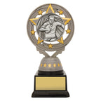 Silver Male Rugby Torch