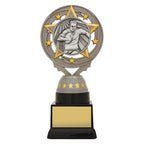 Silver Male Rugby Torch