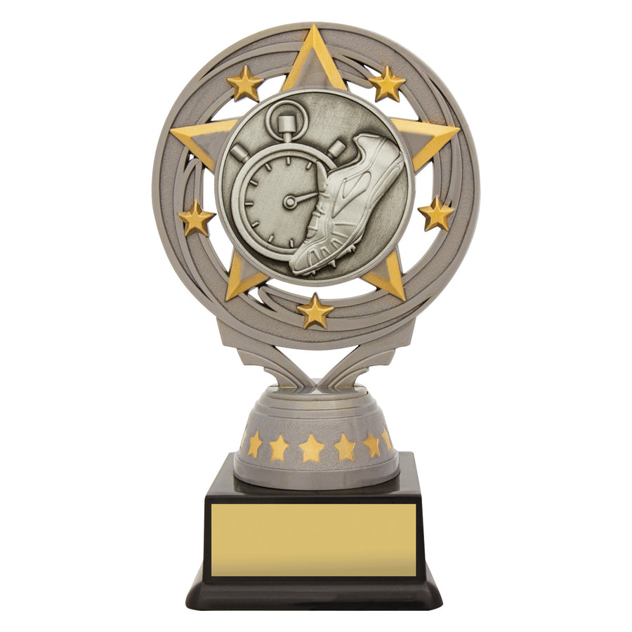 Silver Athletics Torch