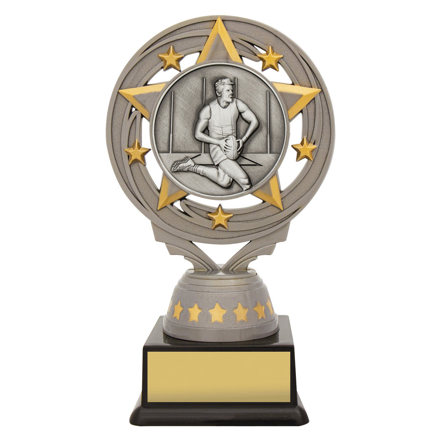 Silver Male Footy Torch