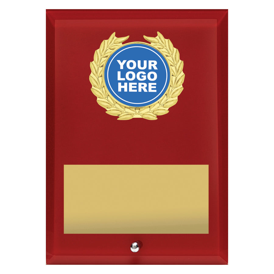 Red Target Plaque