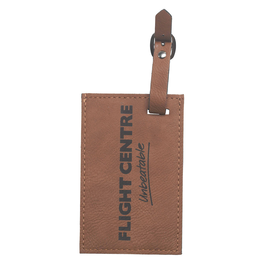 Leatherette Luggage Tag