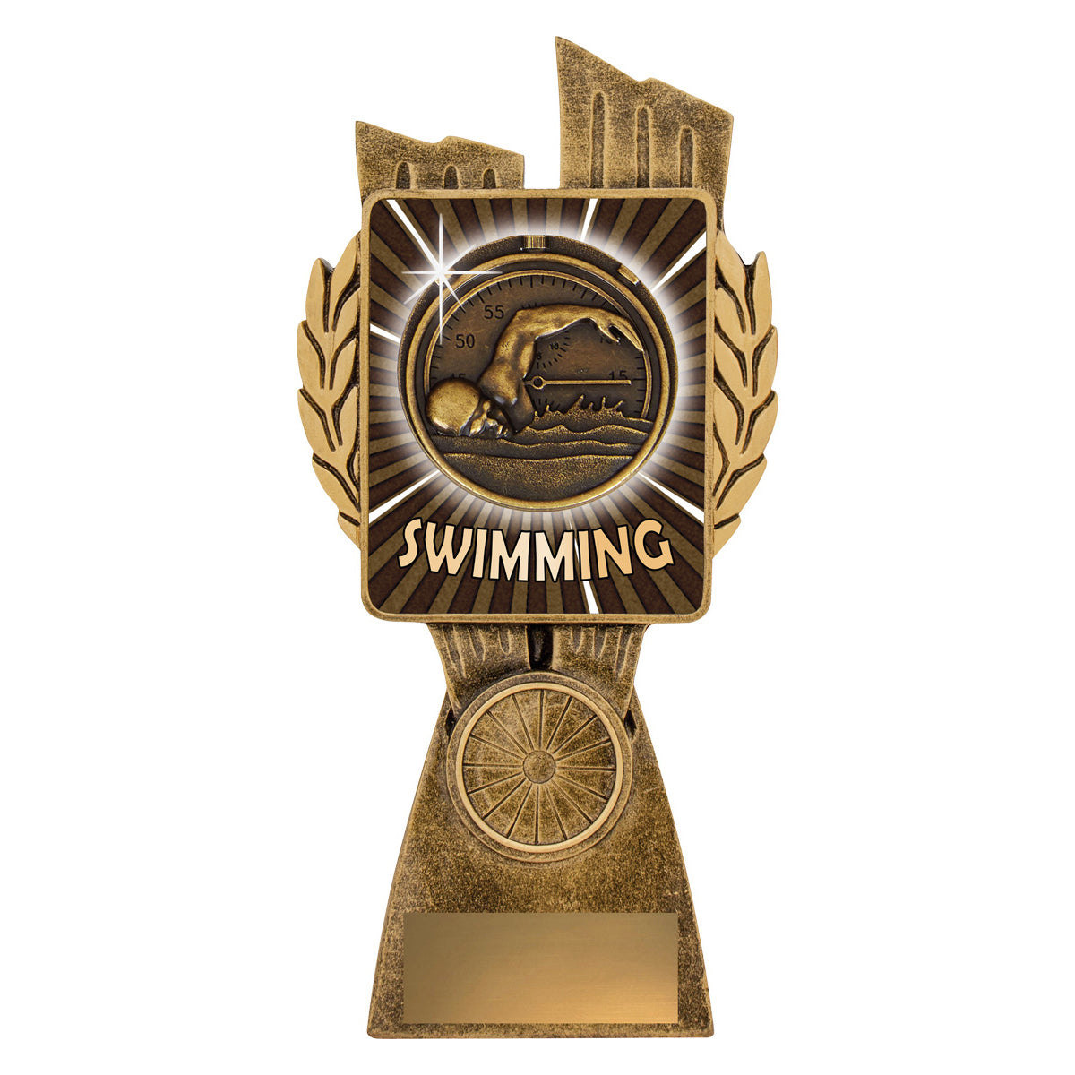 Antique Gold Lynx - Swim
