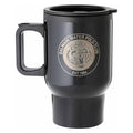 Black Travel Mug with Handle