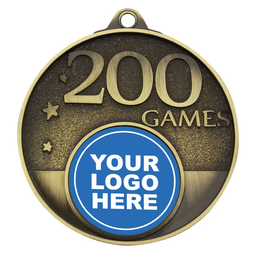 200 Games Milestone Medal