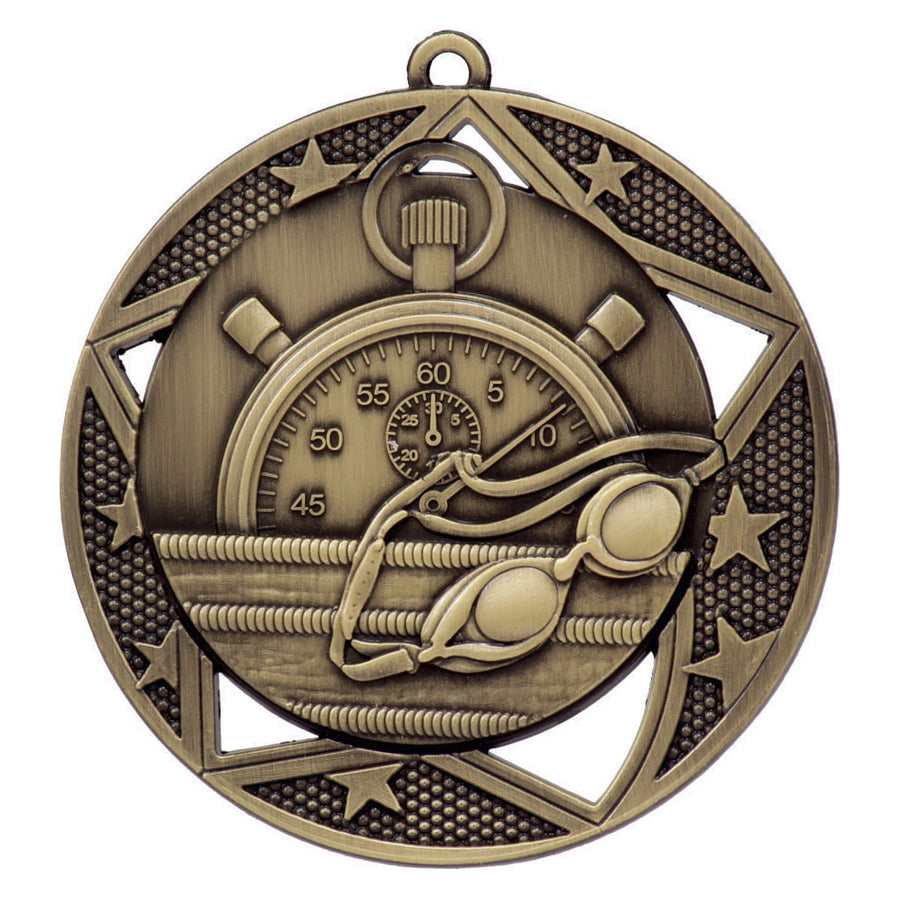 Swimming Galaxy Medal