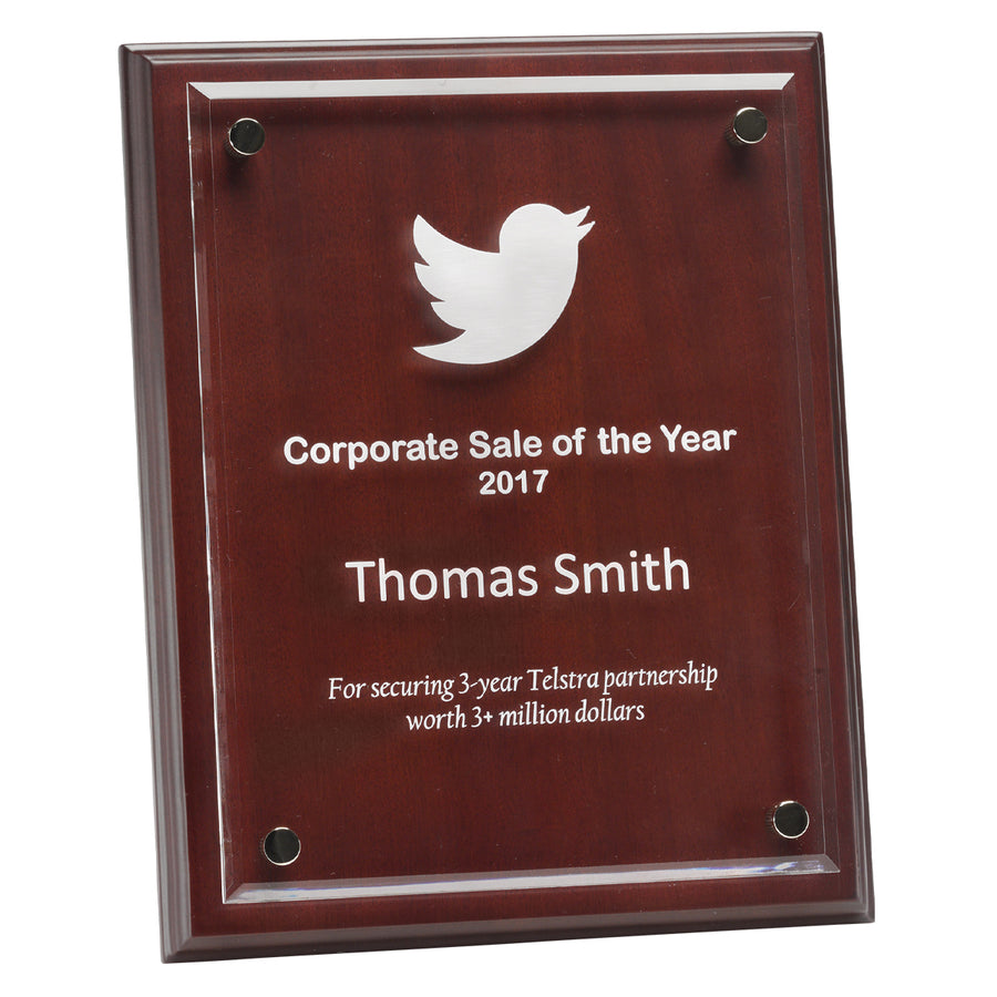 Floating Acrylic Plaque