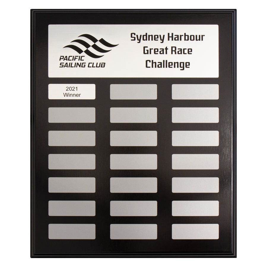 Classic Silver Plaque
