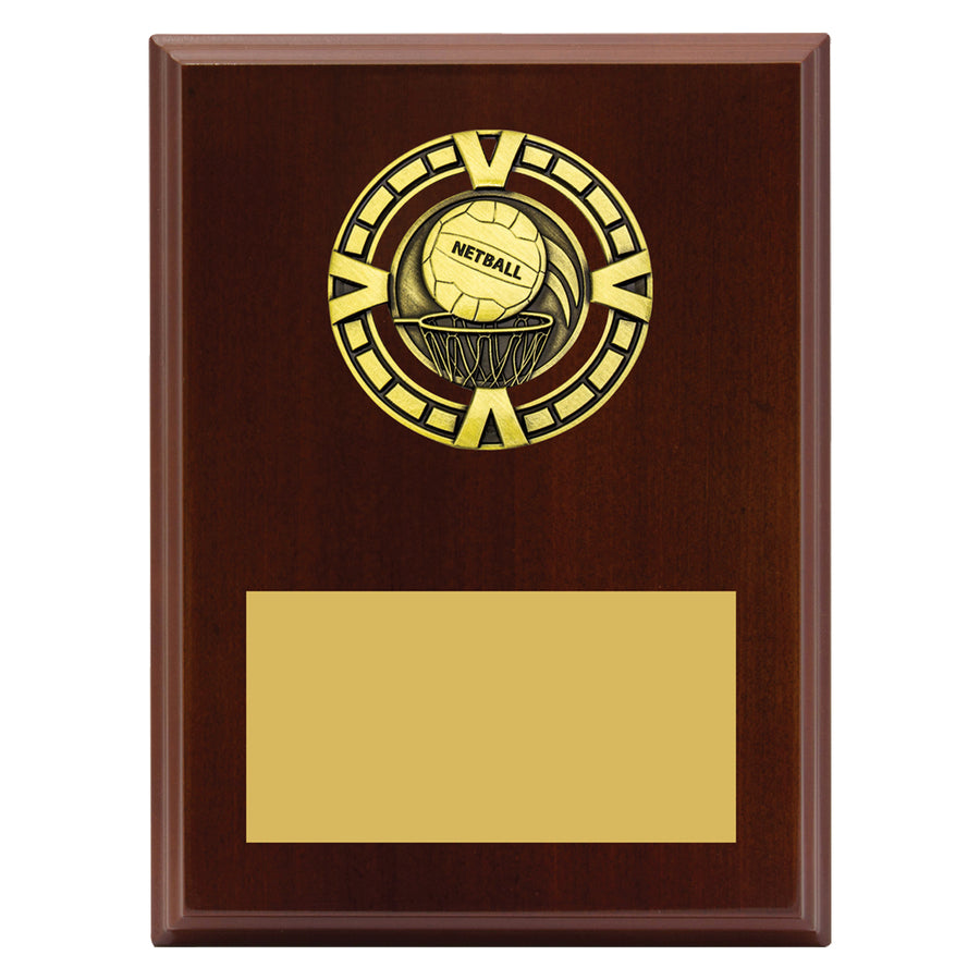 Varsity Plaque - Netball