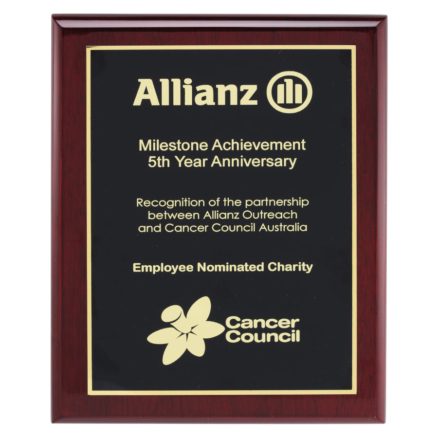 Designer Black Plaque