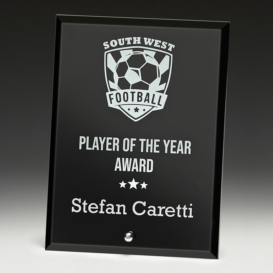 Radiant Plaque Black